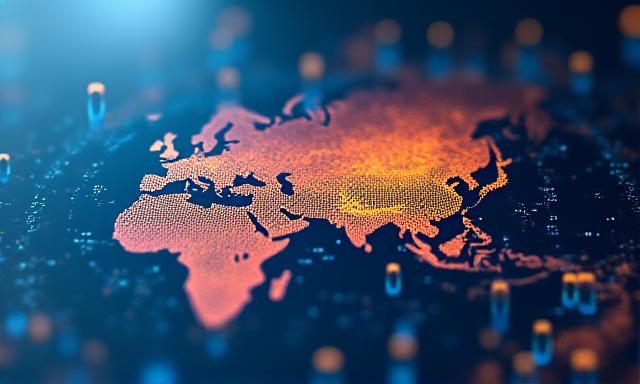 Heatmap chart showing sales forecasting and predictive growth